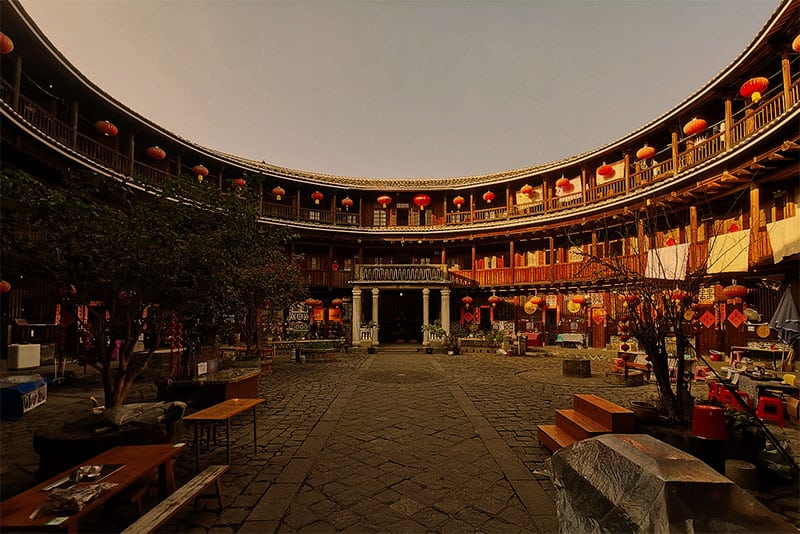 China Fujian Tulou Gaobei Qiaofulou