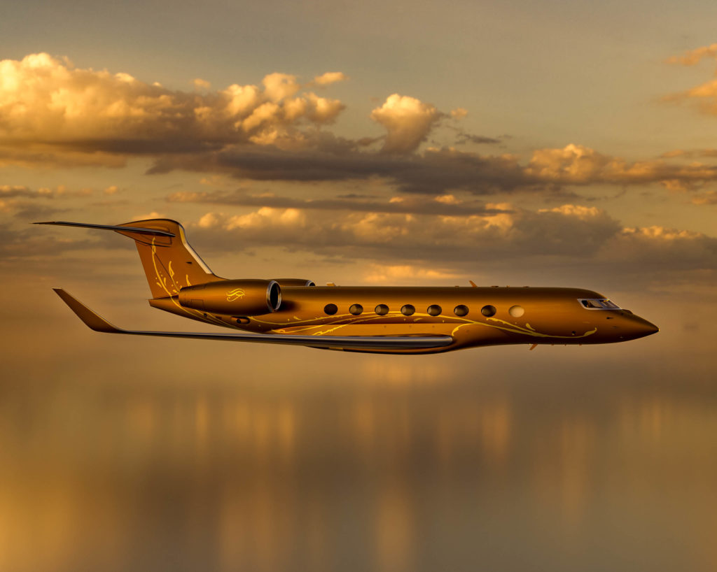 Lie Alonso Dynasty_Gulfstream G650ER_Private Jet Design