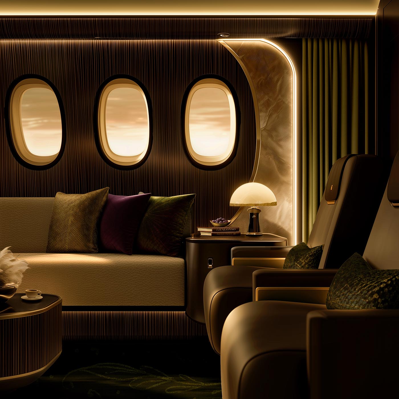 Lie Alonso Dynasty - Luxury Jet Design - Exoticism & the Ancient Future_Ascend