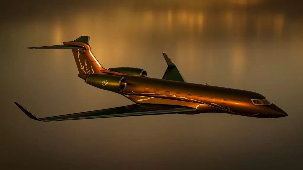 Dinastia Lie Alonso_Gulfstream G650ER_Design de jatos particulares